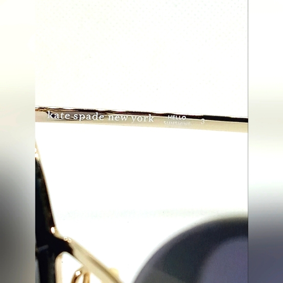 KATE SPADE "ALIVA" SUNGLASSES WITH NON-PRESCRIPTION LENSES - Picture 10 of 16